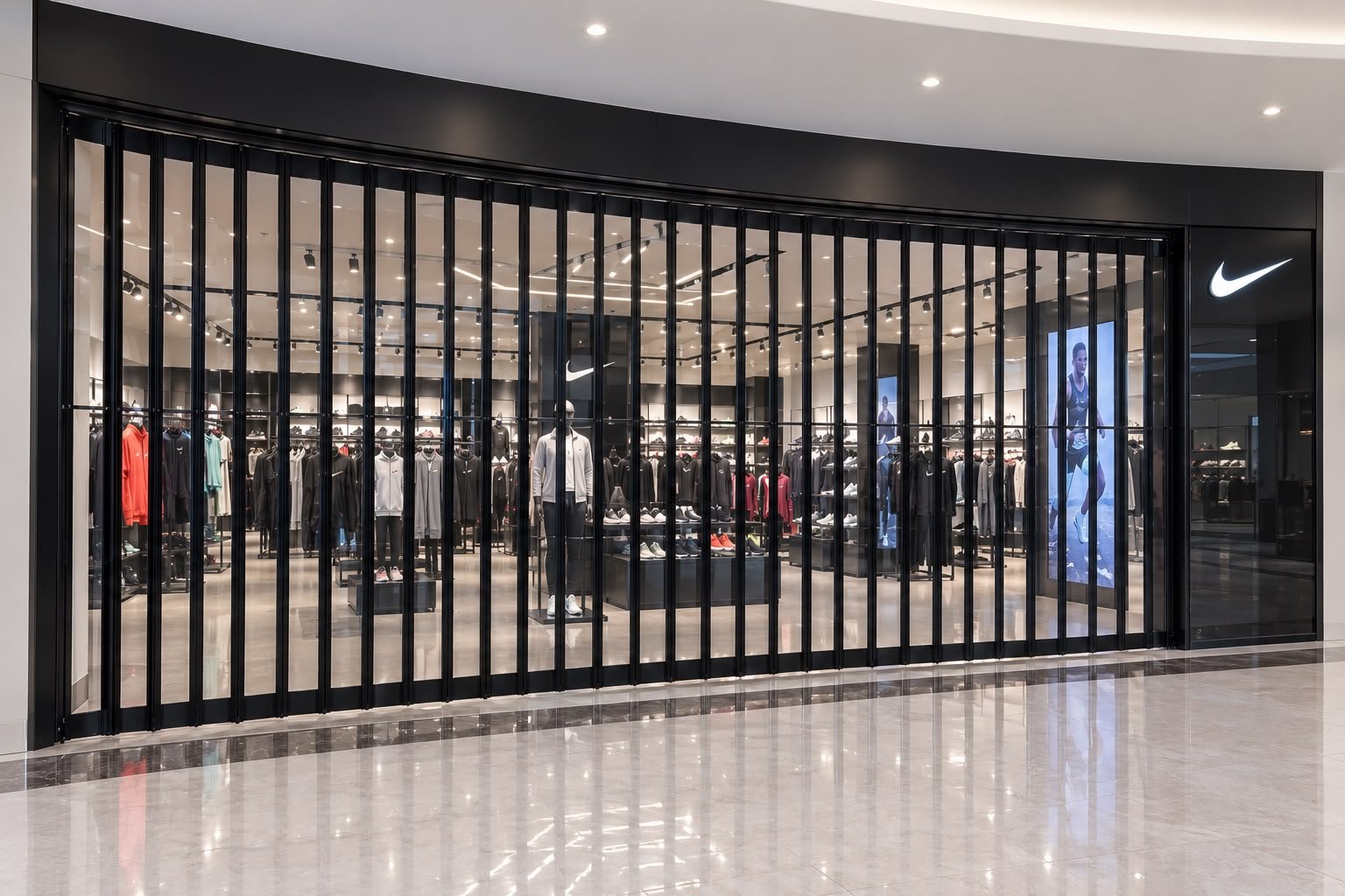 Aluminium Polycarbonate Sliding Door - Ram Krishan Industries